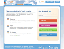 Tablet Screenshot of edtechlocator.org